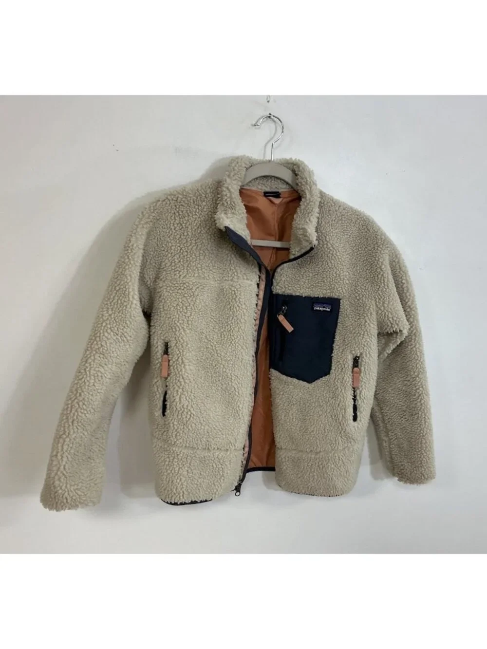 Patagonia Retro Fleece Jacket Full Zip Youth Large 12